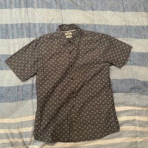 A Hurley button down shirt